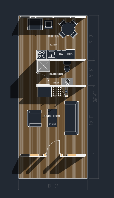 MICRO a-FRAME - FLOOR PLAN