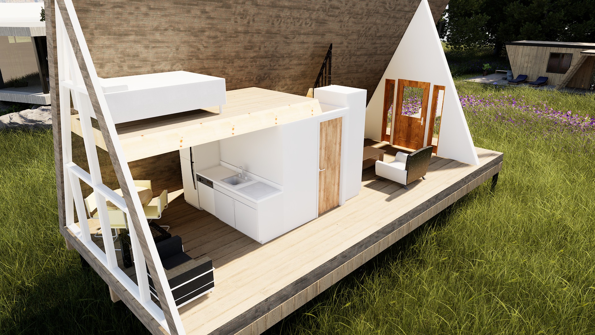 MICRO a-FRAME - REAR VIEW