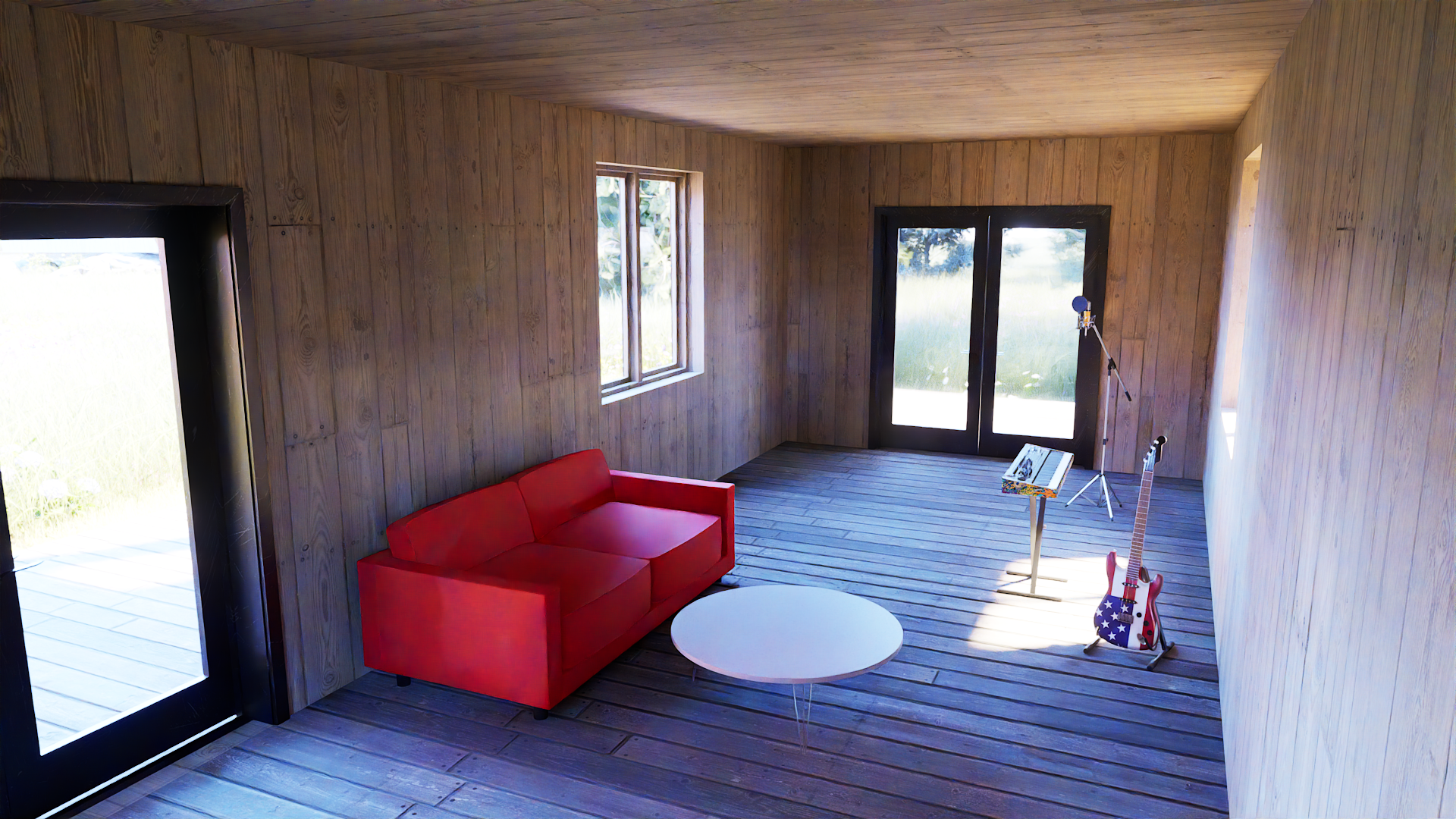 MODERN TRAILER TRANSFORM - INTERIOR VIEW