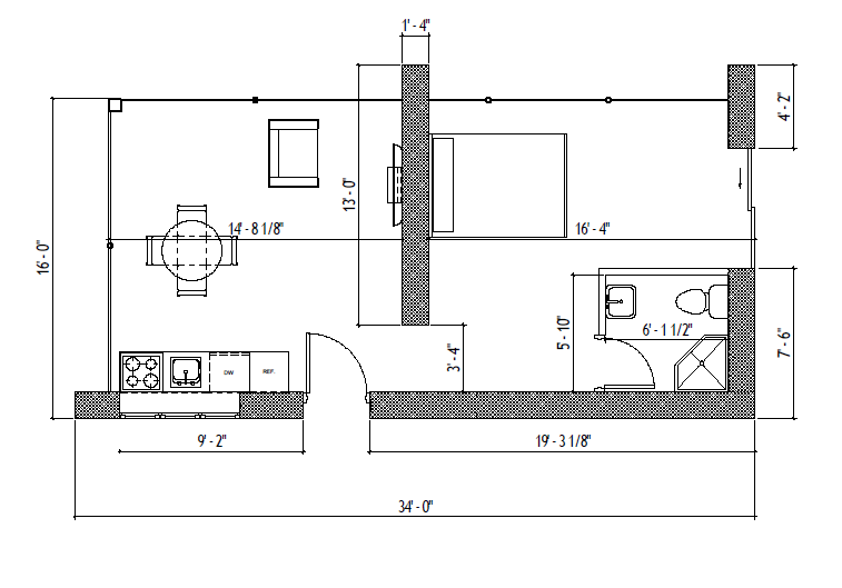 REFLECTION HOUSE - FLOOR PLAN