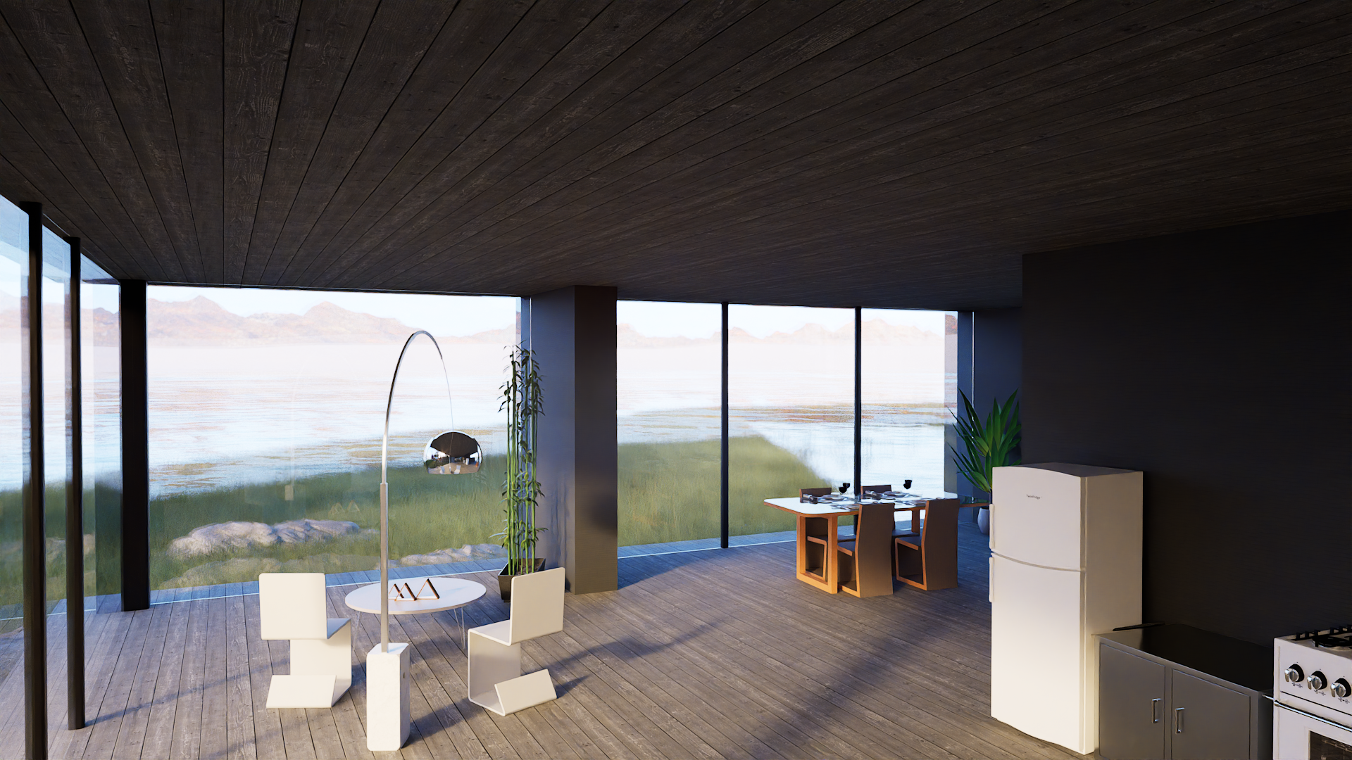 REFLECTION HOUSE - INTERIOR VIEW